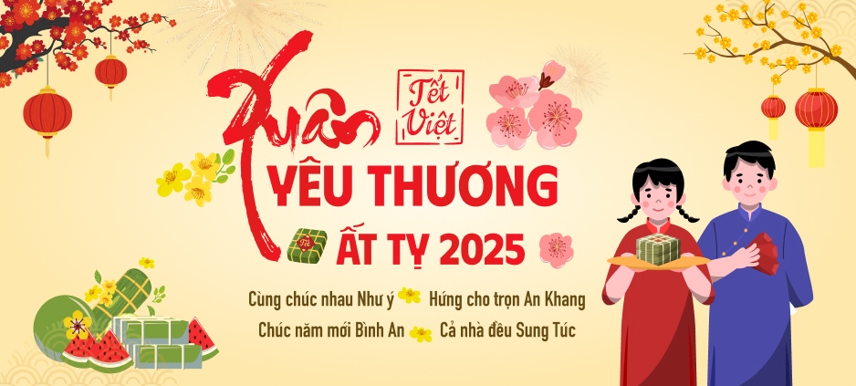 Chúc mừng năm mới 2025